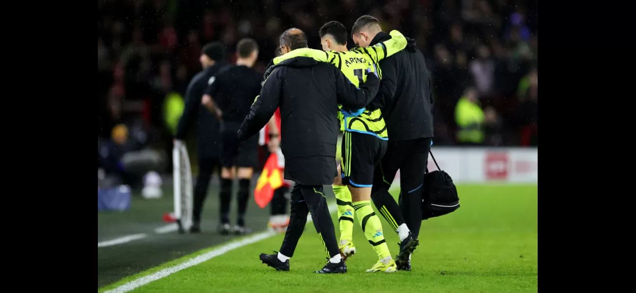 Arsenal manager Mikel Arteta provides injury updates for Bukayo Saka and Gabriel Martinelli following their victory over Sheffield United.