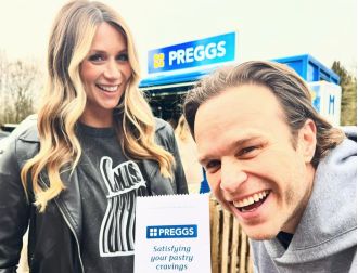Olly Murs and his wife had a unique baby shower theme.