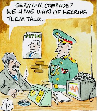 Guy Venables draws the Metro daily cartoon.