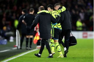 Arsenal manager Mikel Arteta provides injury updates for Bukayo Saka and Gabriel Martinelli following their victory over Sheffield United.