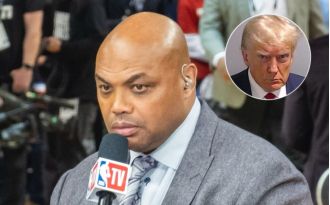 Barkley says he'll hit anyone wearing Trump mugshot gear if they're black.