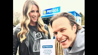 Olly Murs and his wife had a unique baby shower theme.