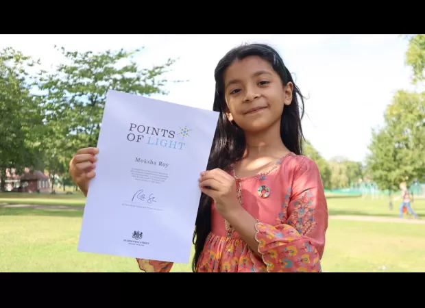 An 8-year-old teaches adults how to protect the planet.