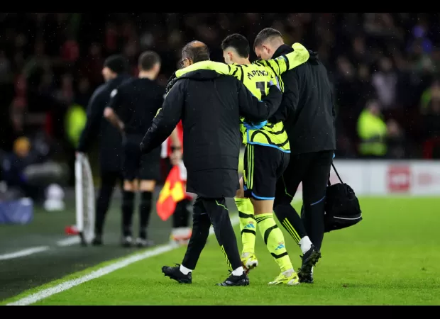 Arsenal manager Mikel Arteta provides injury updates for Bukayo Saka and Gabriel Martinelli following their victory over Sheffield United.