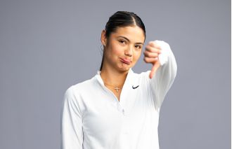 Tennis player Emma Raducanu is not worried about her performance in tournaments.