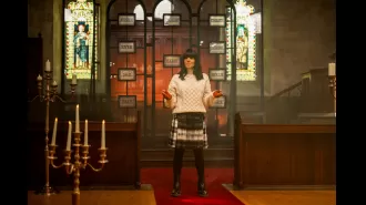Claudia Winkleman solves The Traitors mystery.