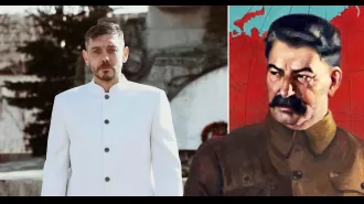 People are upset over a Russian fashion brand's release of expensive 'Stalin' jackets for £1,300.