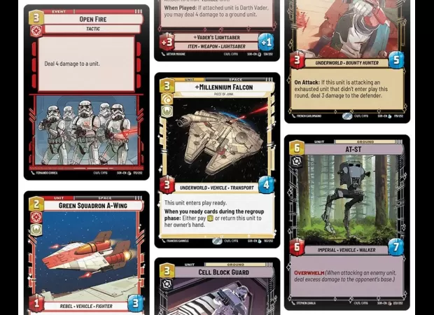 A review of Star Wars Unlimited, where the power of the Force is brought to life through cards.