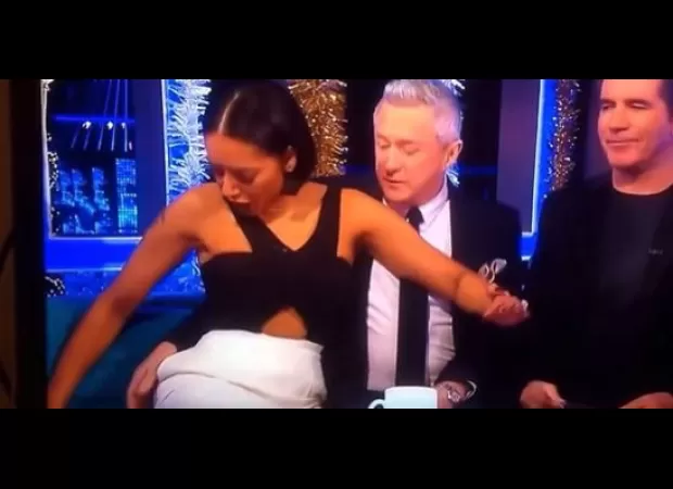 Fans of Big Brother criticize Louis Walsh for a video that recently surfaced showing him inappropriately touching Mel B.