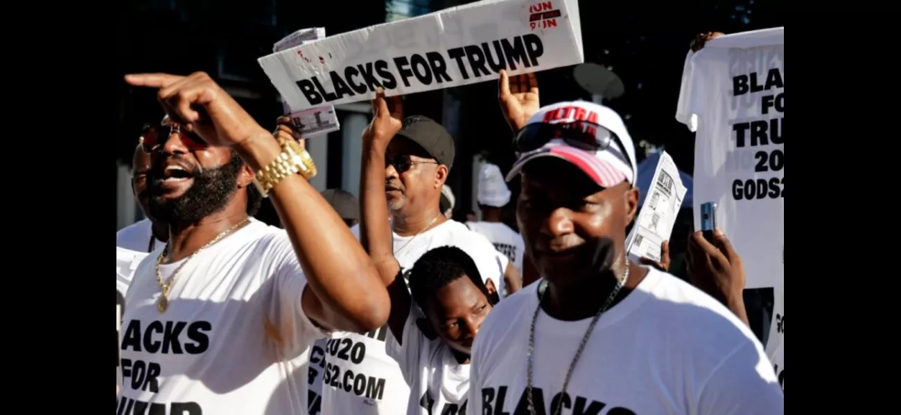 Recent polls indicate that support for Trump is growing among black voters.