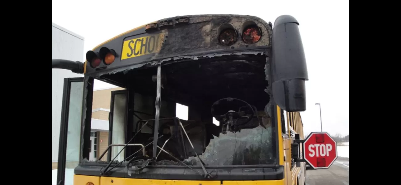 Utah school bus driver arrested for setting bus on fire while 42 children were on board - shocking!