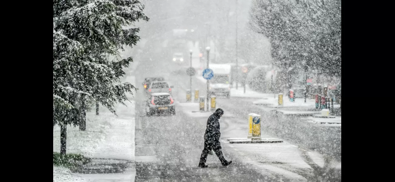 Rare once-in-250-year weather event expected to impact UK.