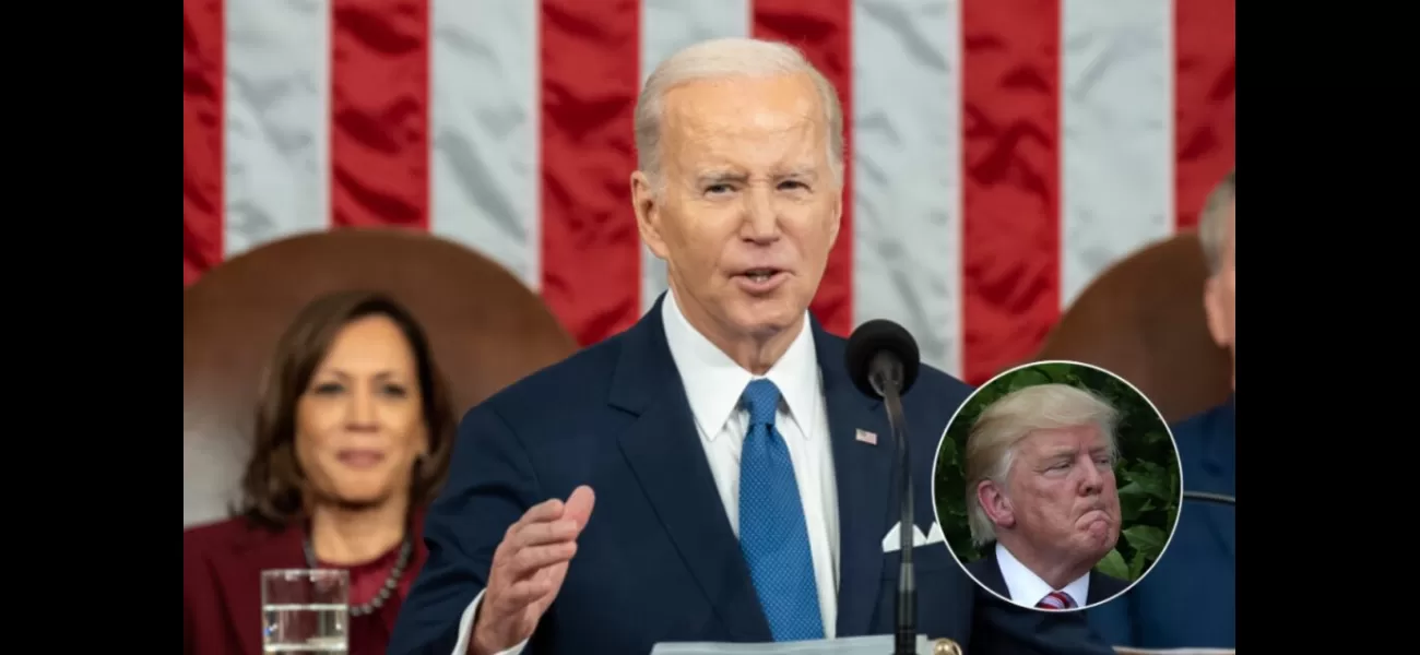 Biden criticizes Trump in State of the Union without using his name.