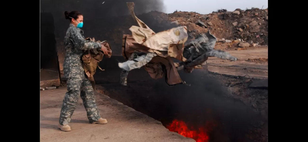 War vets with cancer from burn pits can receive disability benefits.