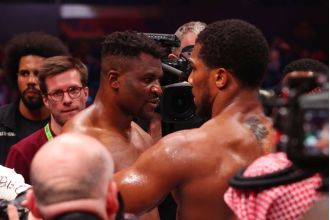 Joshua urged Ngannou to continue boxing after defeating him with a knockout.