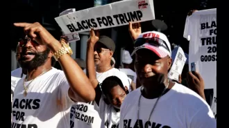 Recent polls indicate that support for Trump is growing among black voters.