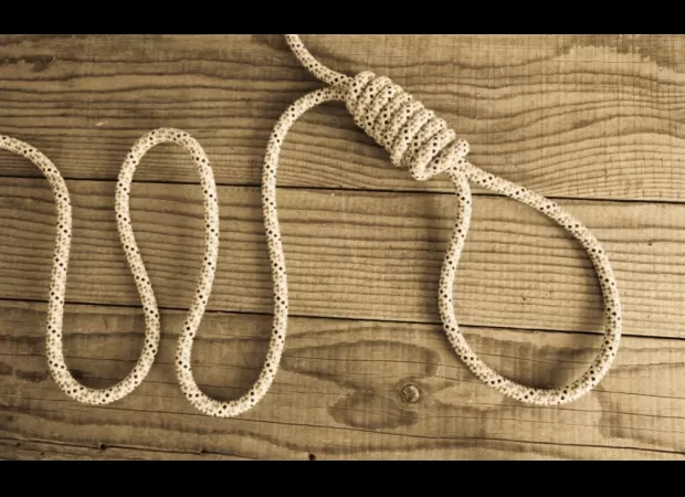 A monkey toy was discovered hanging with a noose around its neck in a Brooklyn apartment building.