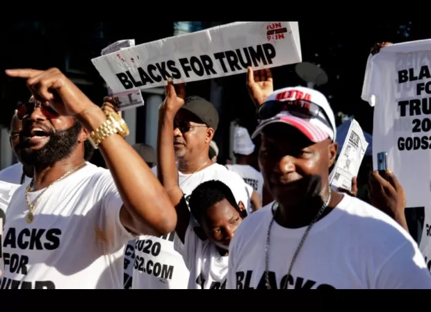 Recent polls indicate that support for Trump is growing among black voters.