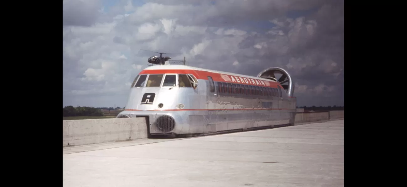 A hybrid plane-train that aimed to revolutionize travel was unsuccessful in its goal.