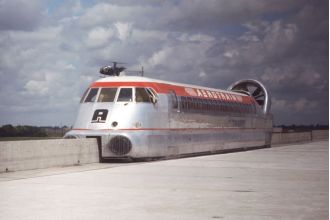 A hybrid plane-train that aimed to revolutionize travel was unsuccessful in its goal.