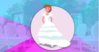 My mom insists on me wearing an old wedding dress, but I hate it.