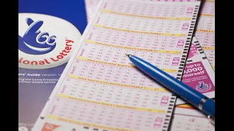 A person in London unknowingly becomes a millionaire after winning £1,000,000 in the lottery.