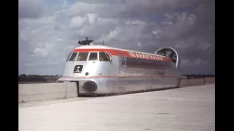 A hybrid plane-train that aimed to revolutionize travel was unsuccessful in its goal.
