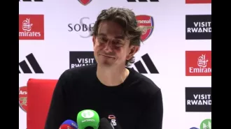 Thomas Frank shared his conversation with an Arsenal player after their loss against Brentford.