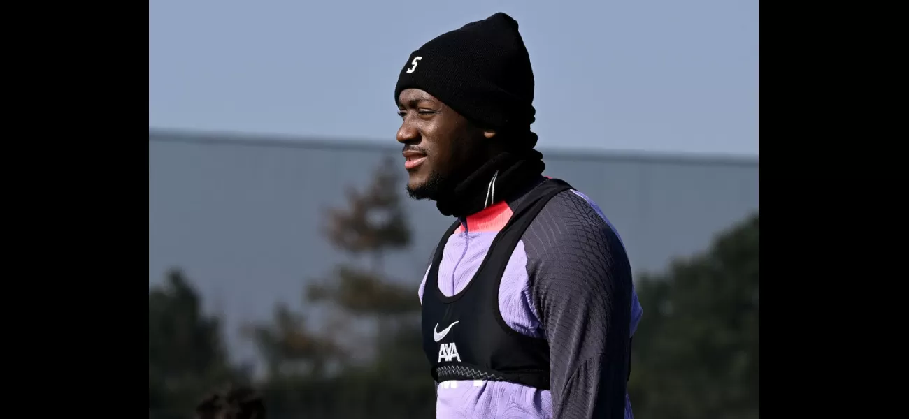 Klopp optimistic about injured Liverpool player's return for match against Manchester United.