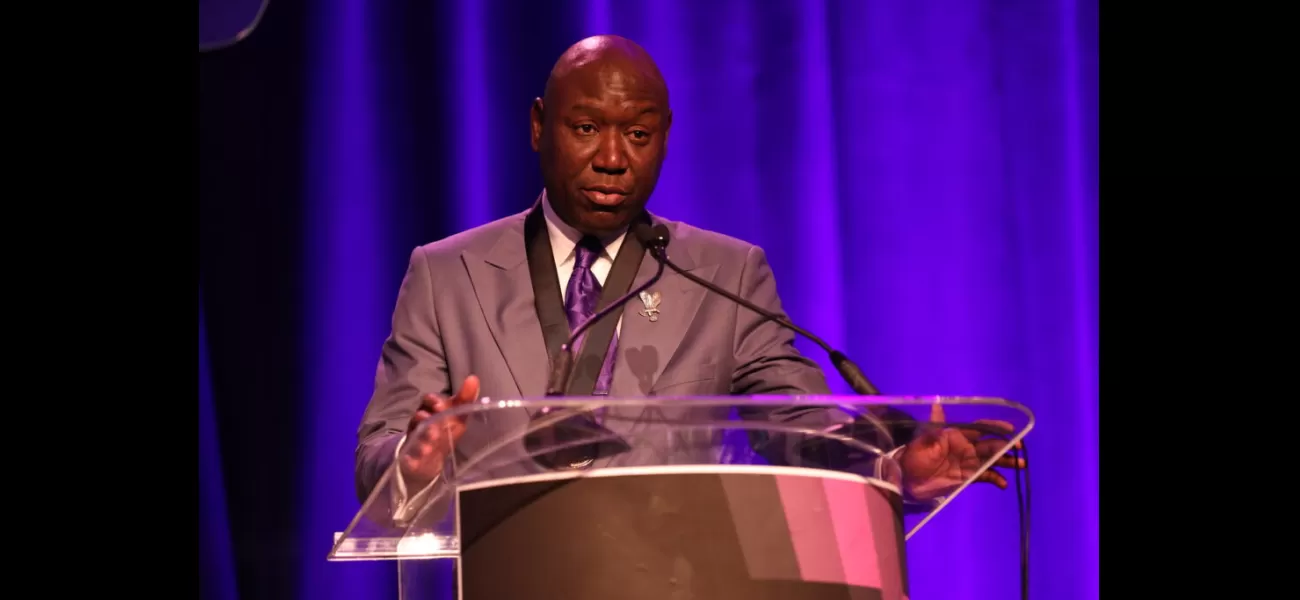 Ben Crump receives keys to Miami Gardens at Jazz in the Gardens Music Festival for his work as a civil rights lawyer.