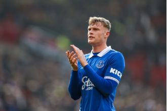 Everton's Jarrad Branthwaite is Manchester United's main choice for a center-back, according to Sir Jim Ratcliffe.