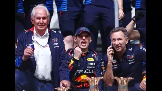 Red Bull bosses meet to discuss situation as rumors swirl that Christian Horner may be fired before upcoming race.