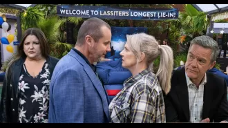 Neighbours actors share what happens after affair is revealed, and Toadie Rebecchi faces consequences.