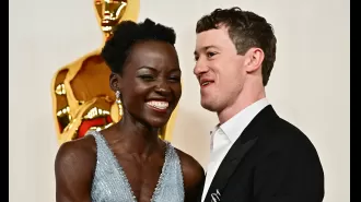 Joseph Quinn and Lupita Nyong’o's PDA at the Oscars has left people feeling puzzled.