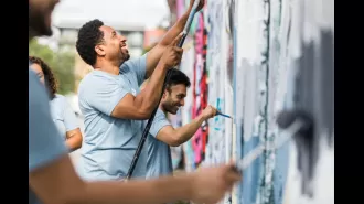New mural in London vandalized days after being unveiled at Tate, Etienne, Prevost Center.