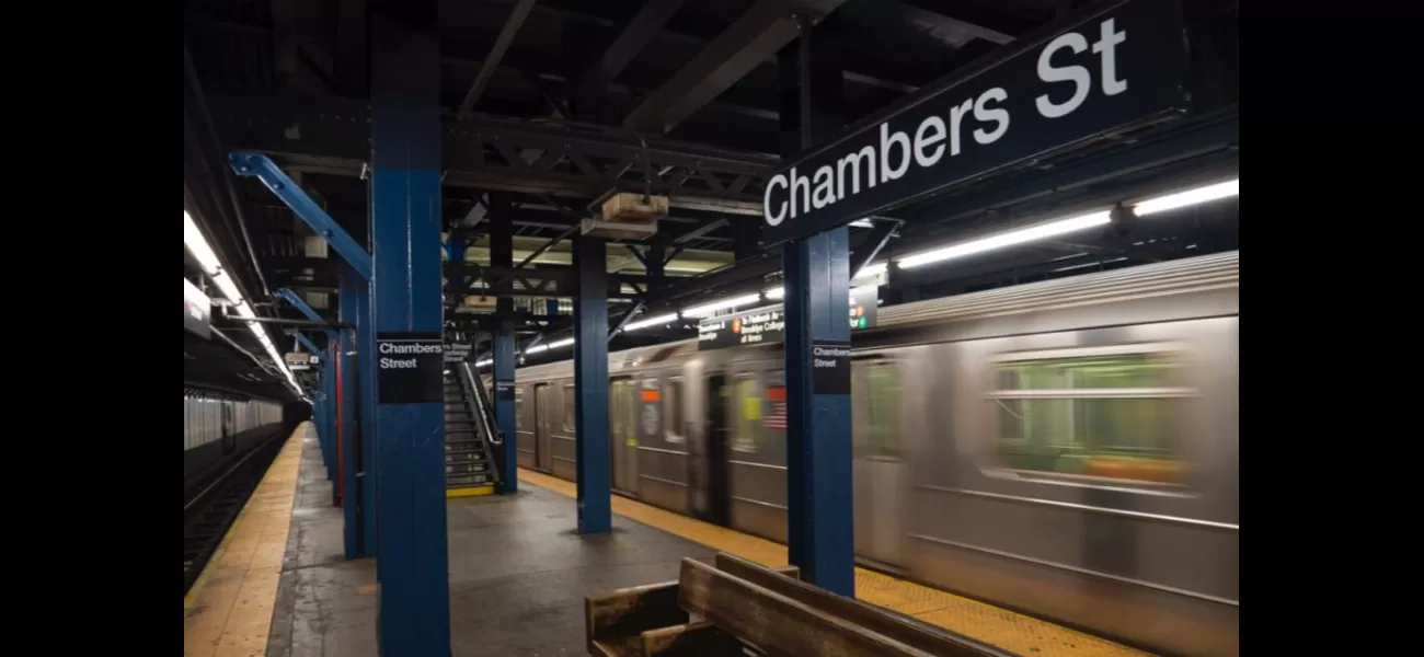 Man in New York arrested for pushing girlfriend onto subway tracks.