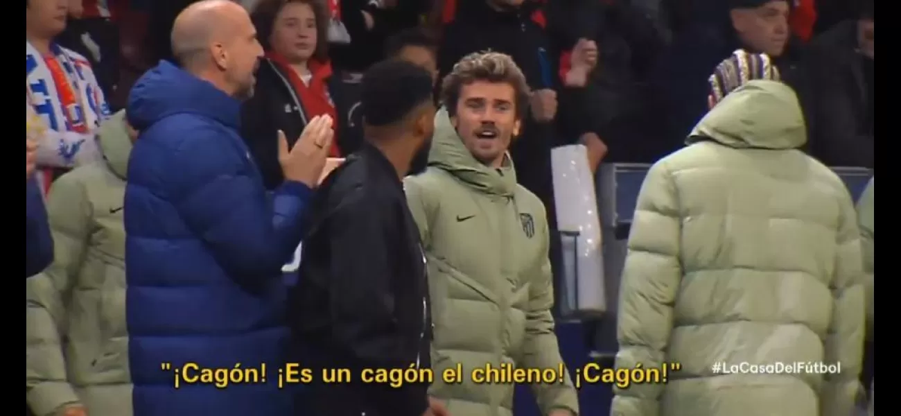 Griezmann taunts Sanchez for missing penalty against Atletico Madrid.