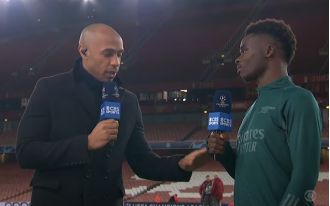 Bukayo Saka shares his preference between Premier League and Champions League after Arsenal's win against Porto.