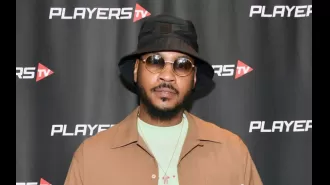 Carmelo Anthony admits to wearing Jordans at the Adidas ABCD Camp.