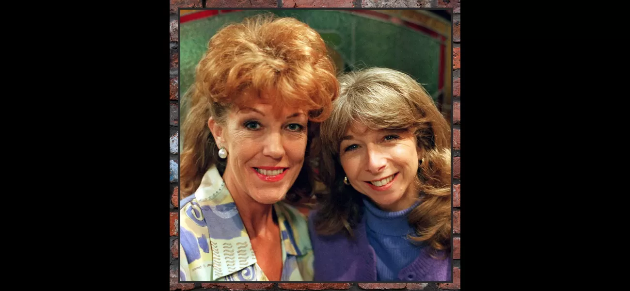 Actress Sue Nicholls raves about beloved co-star on Coronation Street whom she adores deeply.