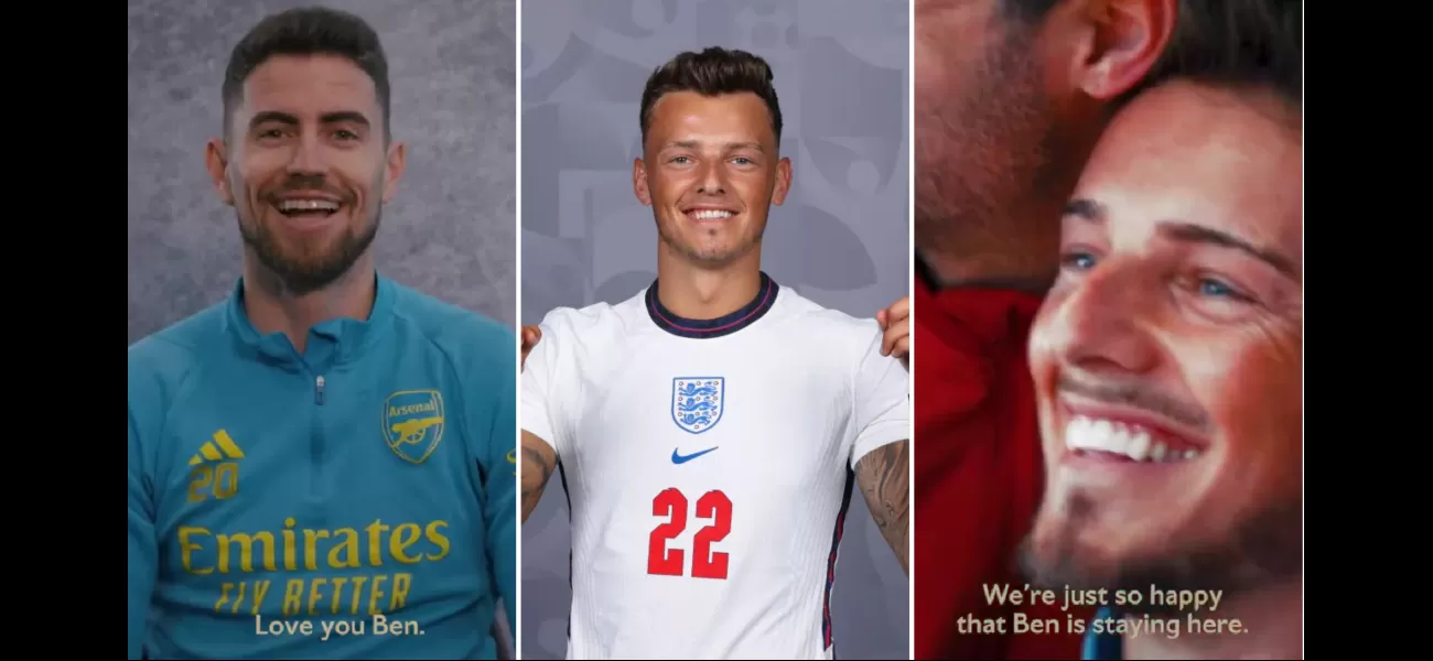 Arsenal created a tribute video for Ben White but it was released just before he was unexpectedly left off the England team.