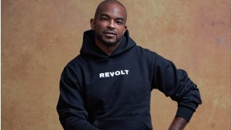 Samuels talks about the changing landscape of the entertainment industry in his speech at Revolt.