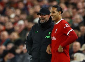 Sparta Prague manager criticizes Liverpool's presence in Europa League following their defeat at Anfield.