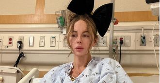 Kate Beckinsale responds to a terrible message sent to her while hospitalized, sounding upset and hurt.
