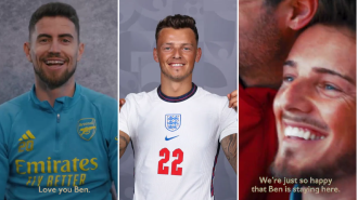Arsenal created a tribute video for Ben White but it was released just before he was unexpectedly left off the England team.