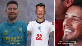 Arsenal created a tribute video for Ben White but it was released just before he was unexpectedly left off the England team.