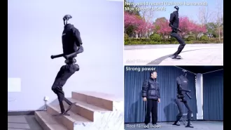China has developed the quickest robot ever, which can also dance.