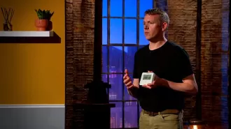 Worst landlord ever proposes diabolical business plan on Dragons' Den to restrict tenants' heat usage.