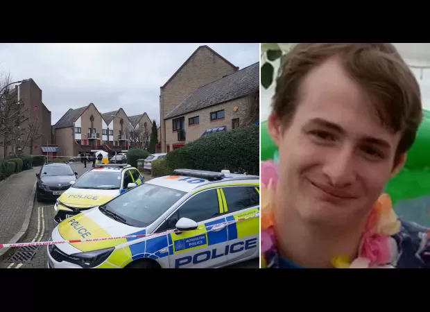 A stalker was armed with a sword and crossbow, threatening police before being shot by an officer.