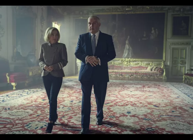 Netflix star ashamed of being caught disguised as Prince Andrew.